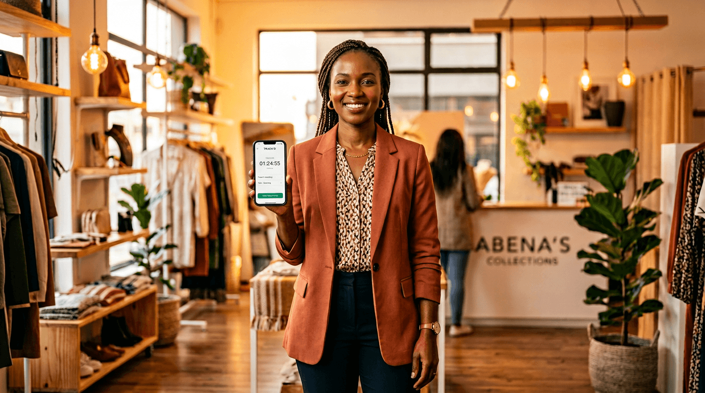 Propriétaire de boutique utilisant OControle